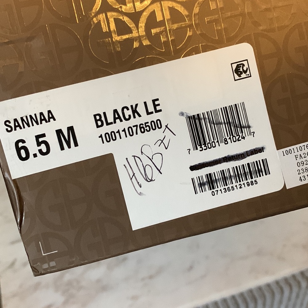 Giani Bernini Black Sannaa Wedge Boots - Picture 12 of 15